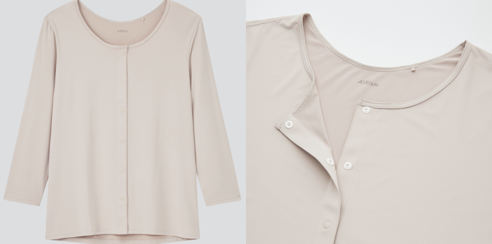 AIRism 前開式上衣